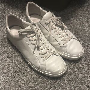 Vince Men's Fulton White Leather Sneakers